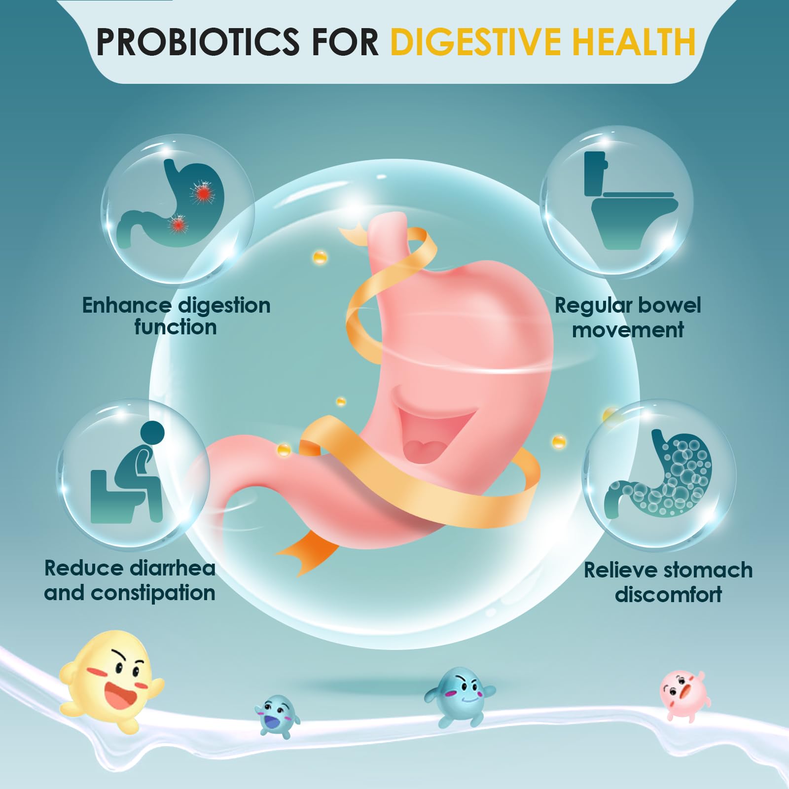ZEBORA Probiotics 10-strain blend illustrating diversity