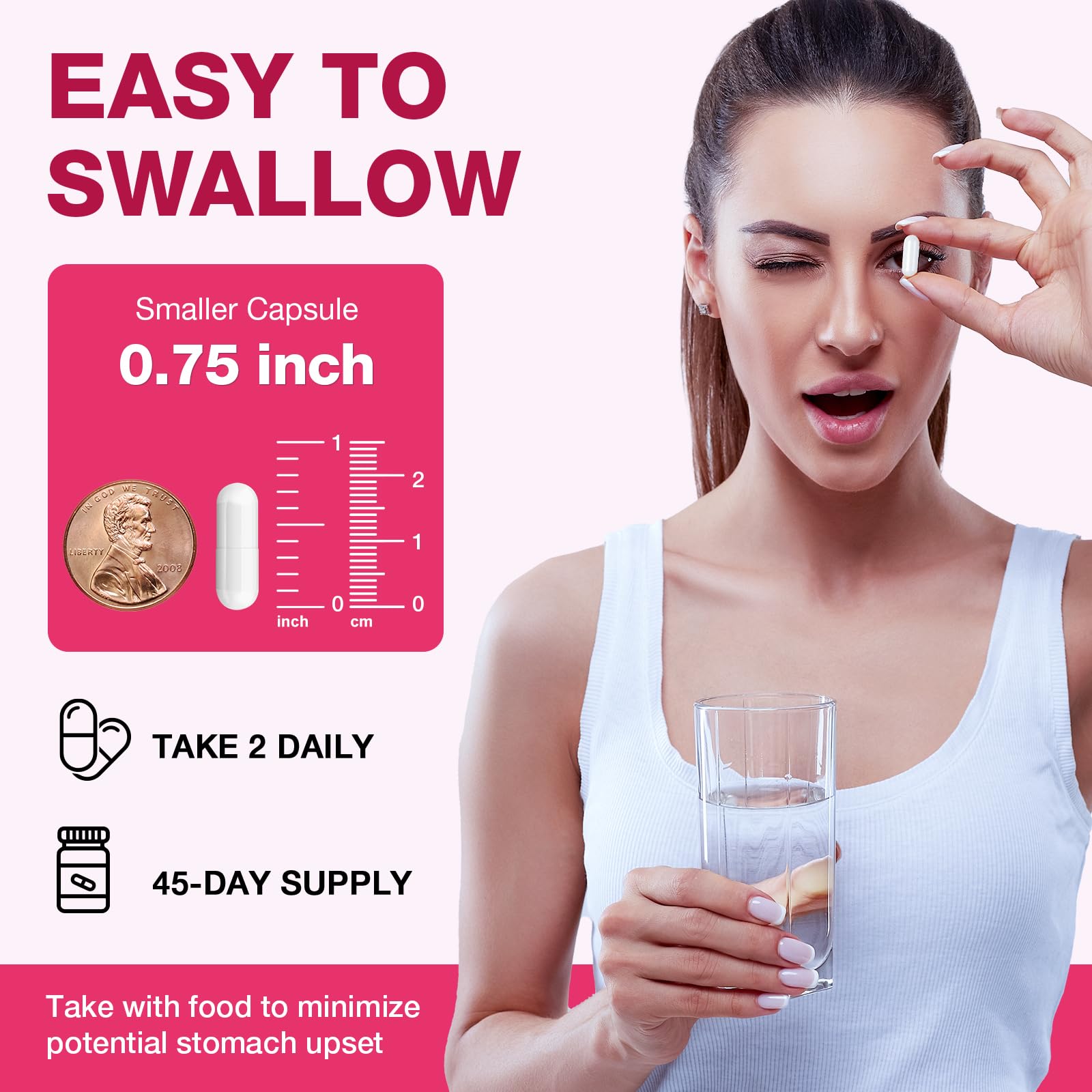 Shelf-stable formula without refrigeration for convenient daily use.