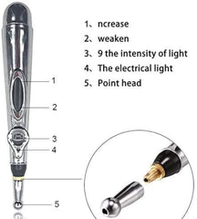 Zeerkeer Acupuncture Pen spheroidal head for quick pain relief and massage