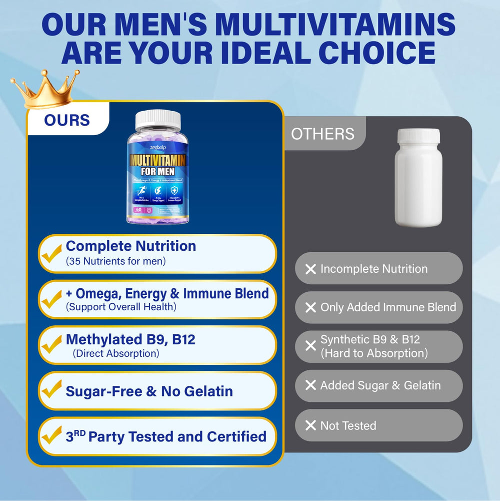 ZEGBALP bottle label closeup emphasizing vitamins and DHA