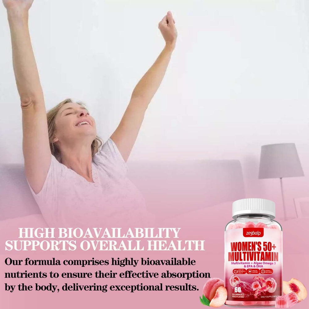 ZEGBALP vegan peach flavor gummies ideal for sugar free daily use