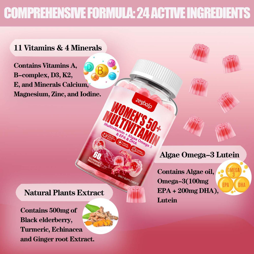 ZEGBALP vision support with omega 3 DHA and lutein for clearer focus