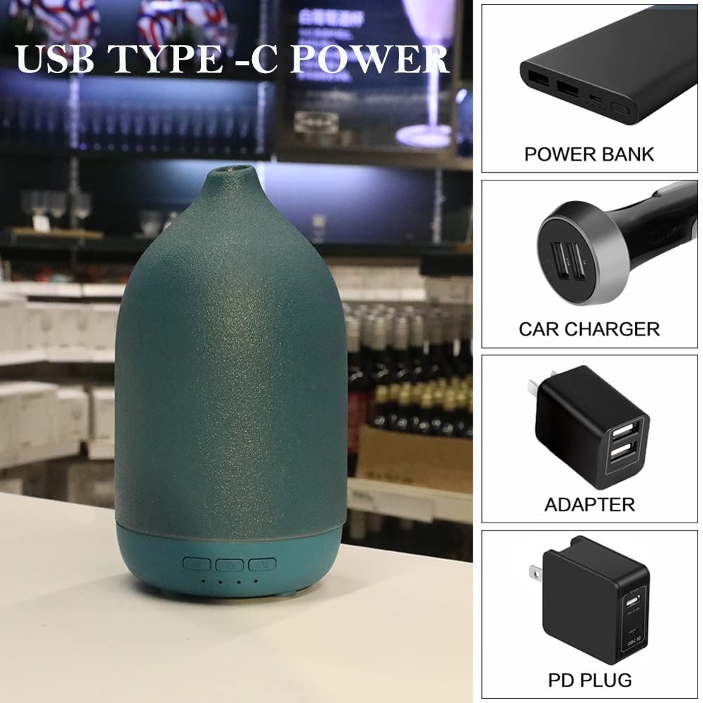 ZEIGGA LAB diffuser auto-off ensures safety when water runs low.