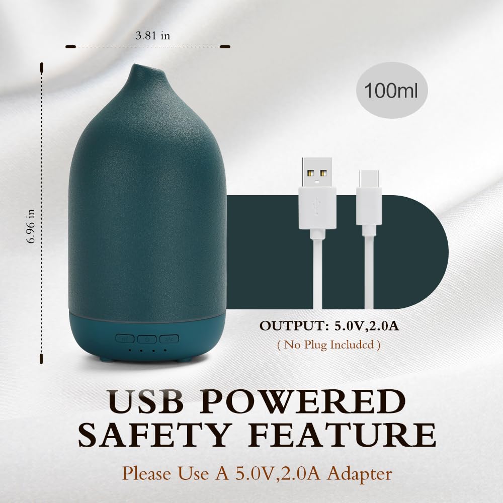 ZEIGGA LAB diffuser package includes gift card and user manual for easy setup.