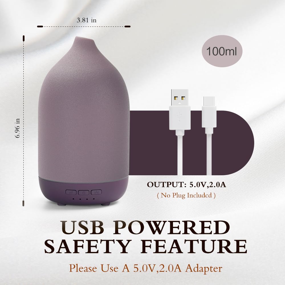 ZEIGGA LAB diffuser operates quietly for undisturbed relaxation