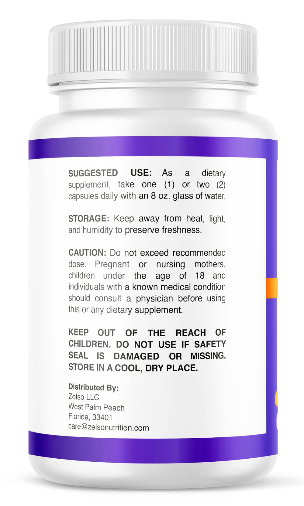ZELSO brand packaging highlighting USA-made quality