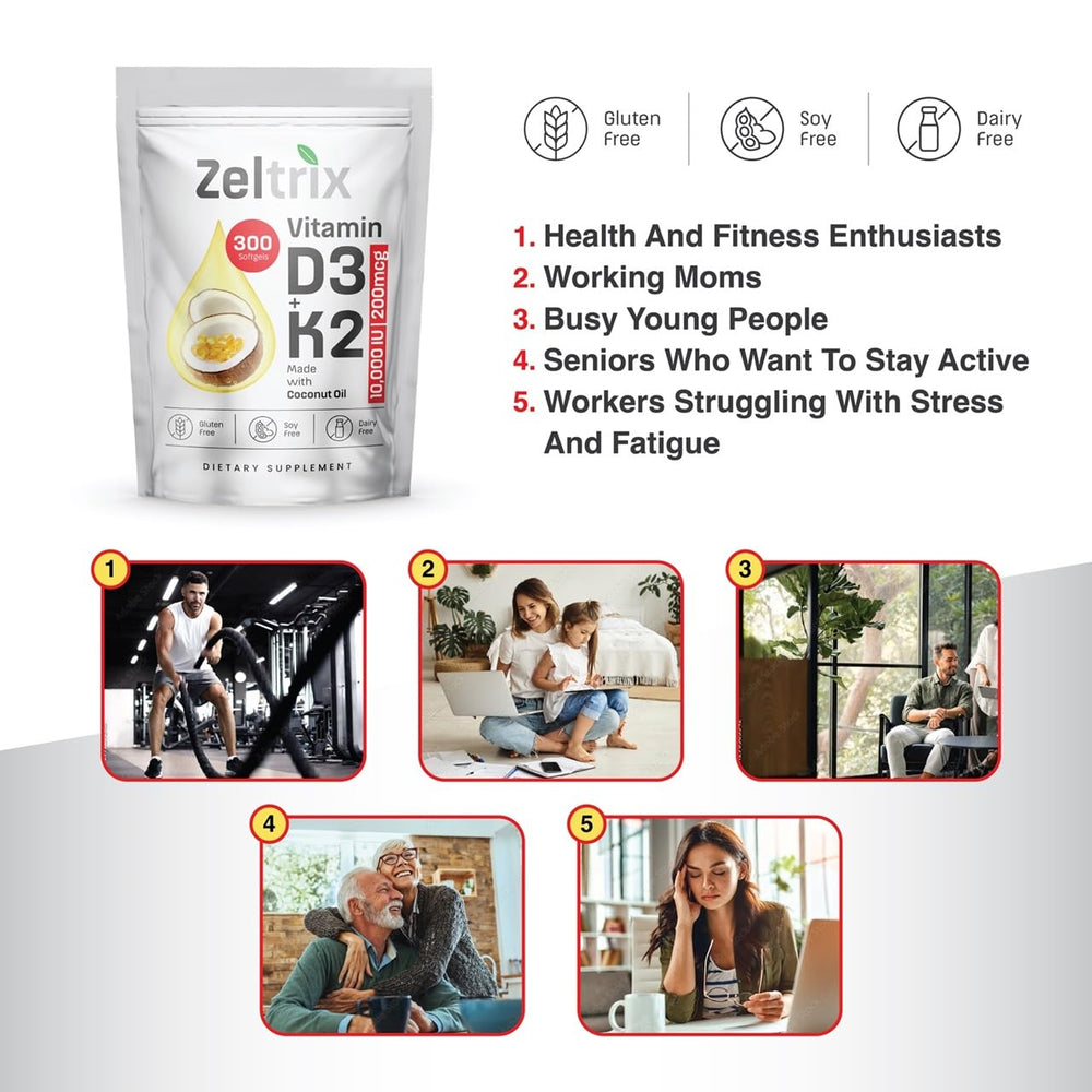 Non-GMO and gluten-free Zeltrix label on packaging.