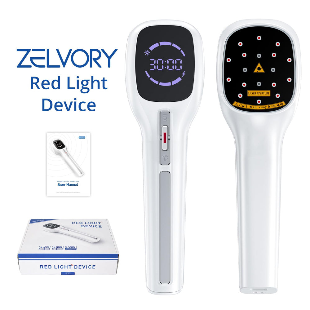 Zelvory dual-wavelength light spectrum with 808nm and 650nm