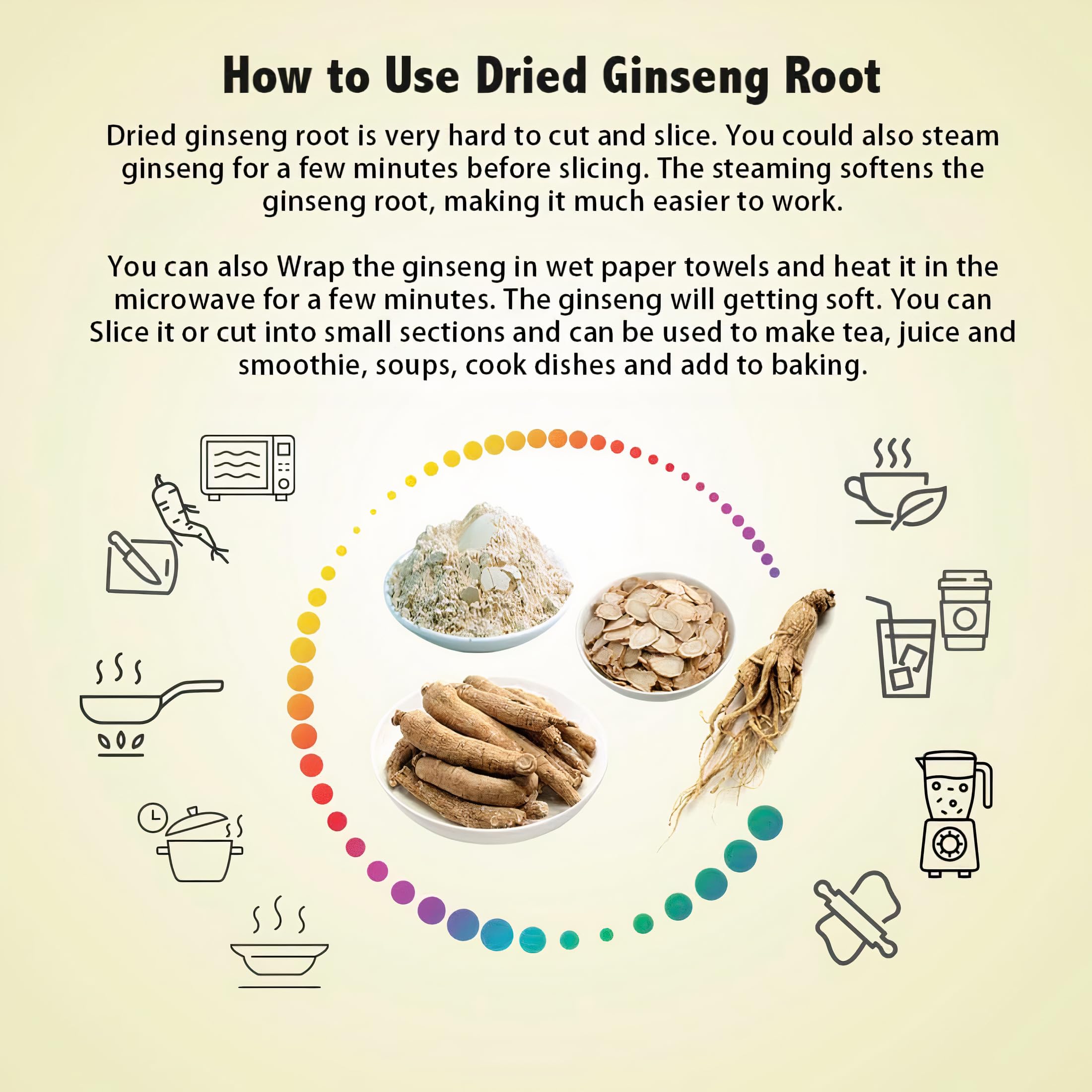 Zen Ginseng measuring spoon with root, ideal for simple energy rituals.