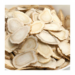 Close-up of Zen Ginseng slices showing natural texture and color