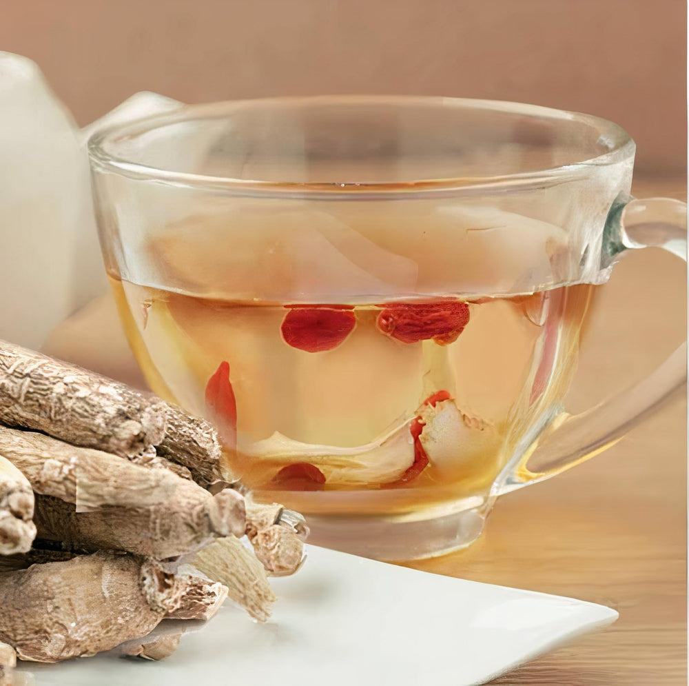 Zen Ginseng slices vegan, non-GMO, sugar-free labeling for mindful living
