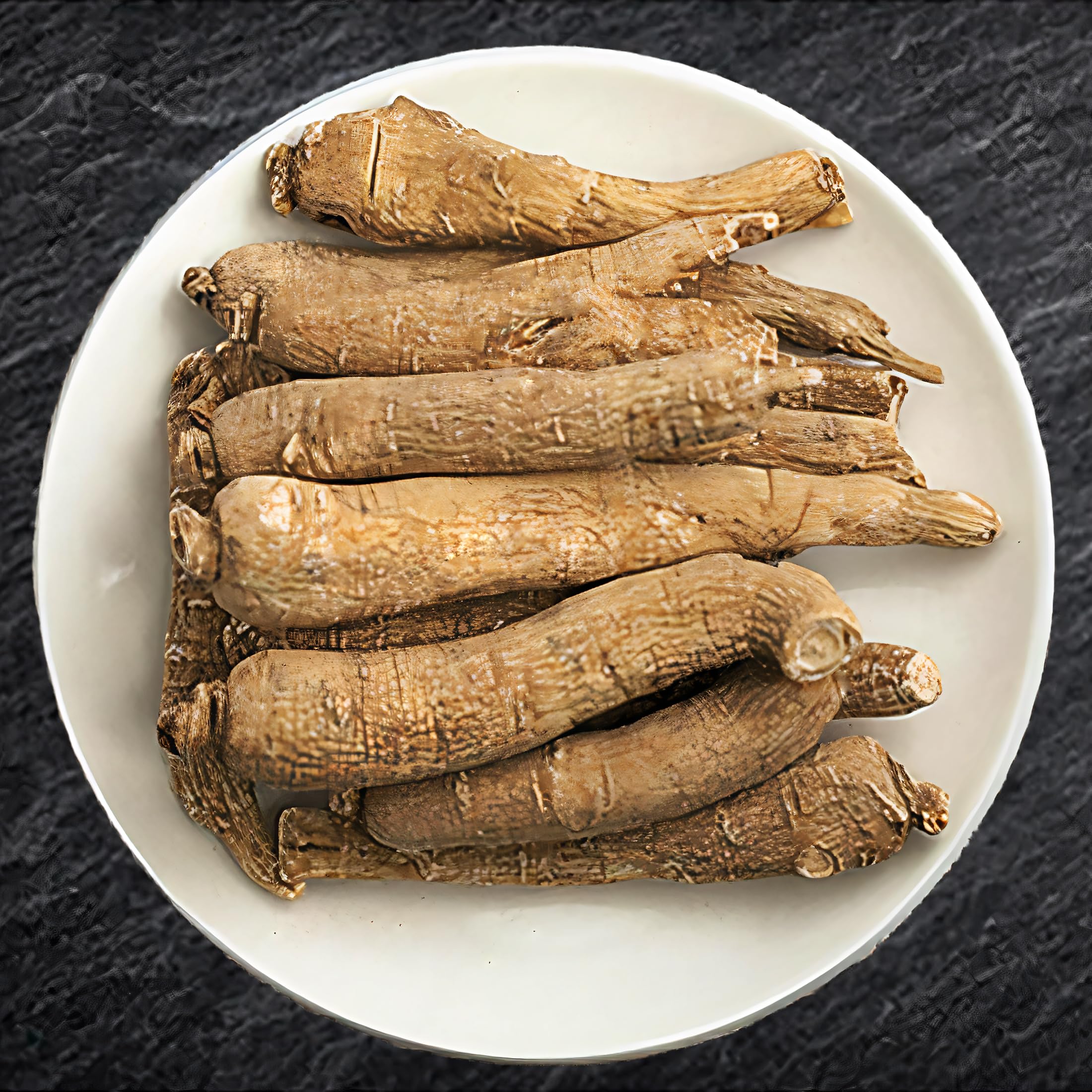Zen Ginseng box back highlights vegan, non-GMO status.