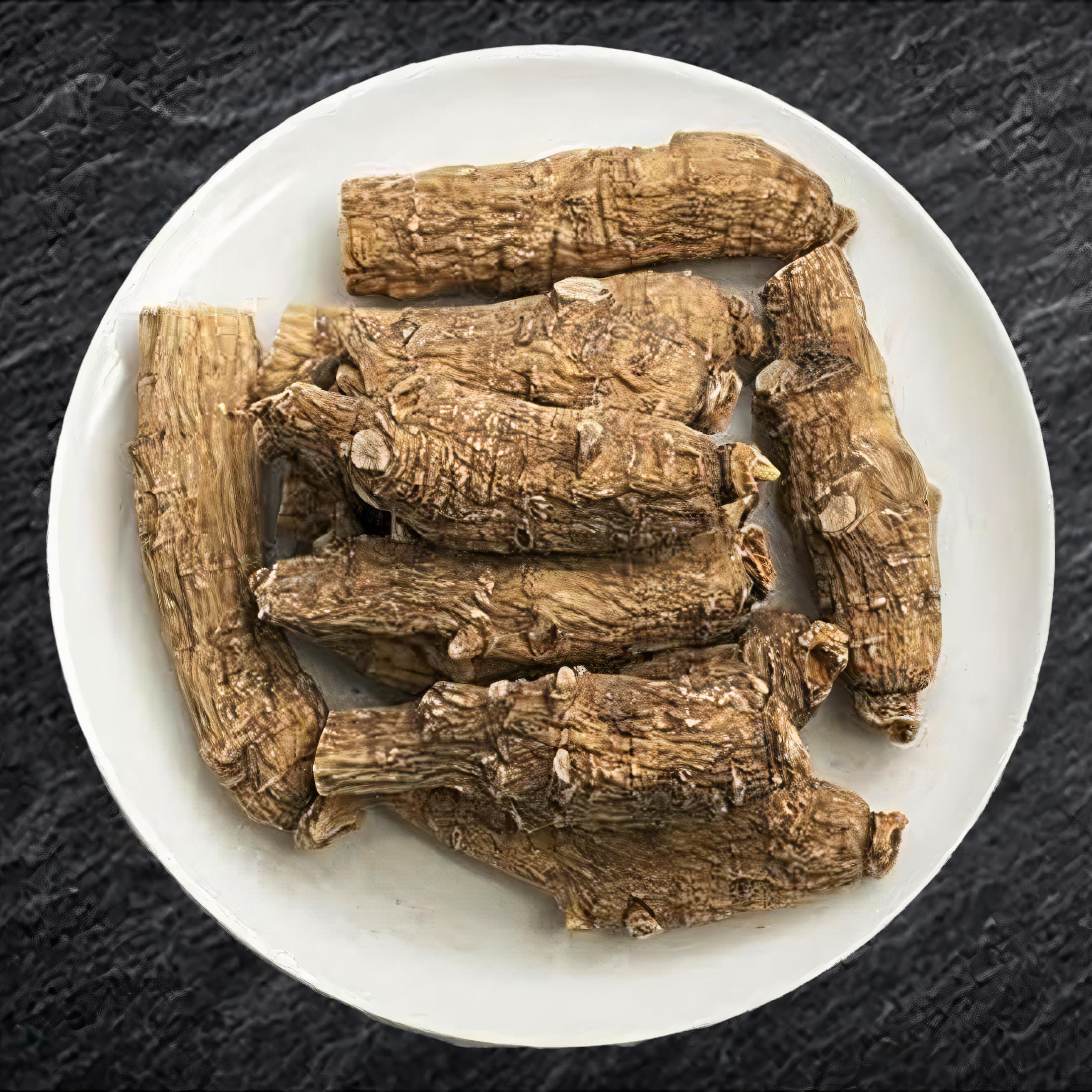 Zen Ginseng Wisconsin root closeup highlighting texture and authenticity for wellness rituals.