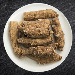 Zen Ginseng Wisconsin root closeup highlighting texture and authenticity for wellness rituals.