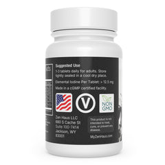 Zen Haus L-tyrosine tablet highlighting balanced ingredient blend