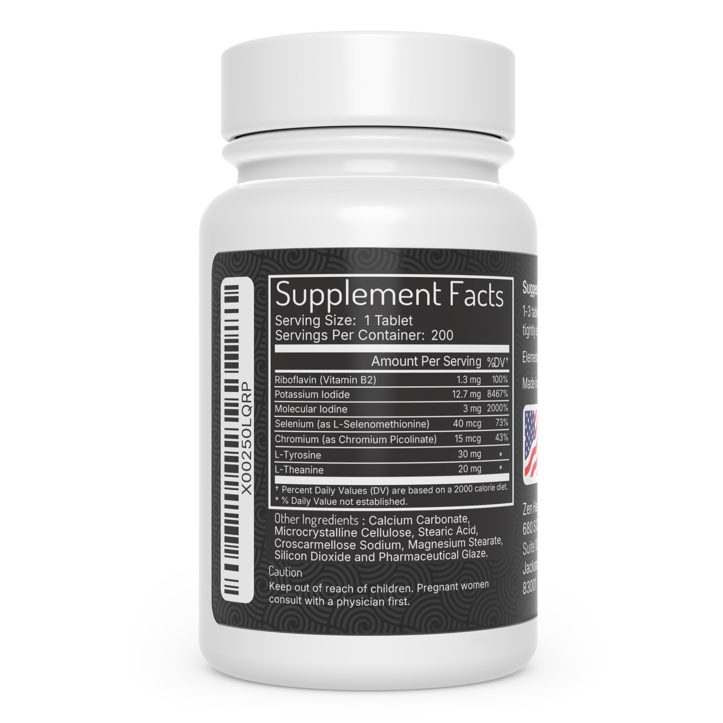 Zen Haus selenium selenomethionine capsule for immune-supporting minerals