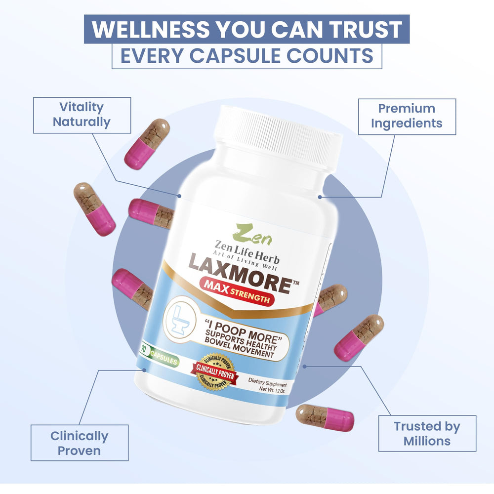 ZEN LIFE HERB LAXMORE aurantium element signals plant-based notes
