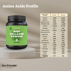Zen Principle collagen in coffee, convenient morning wellness ritual.