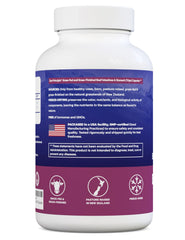 Zen Principle ingredient panel close-up highlighting B12 and selenium