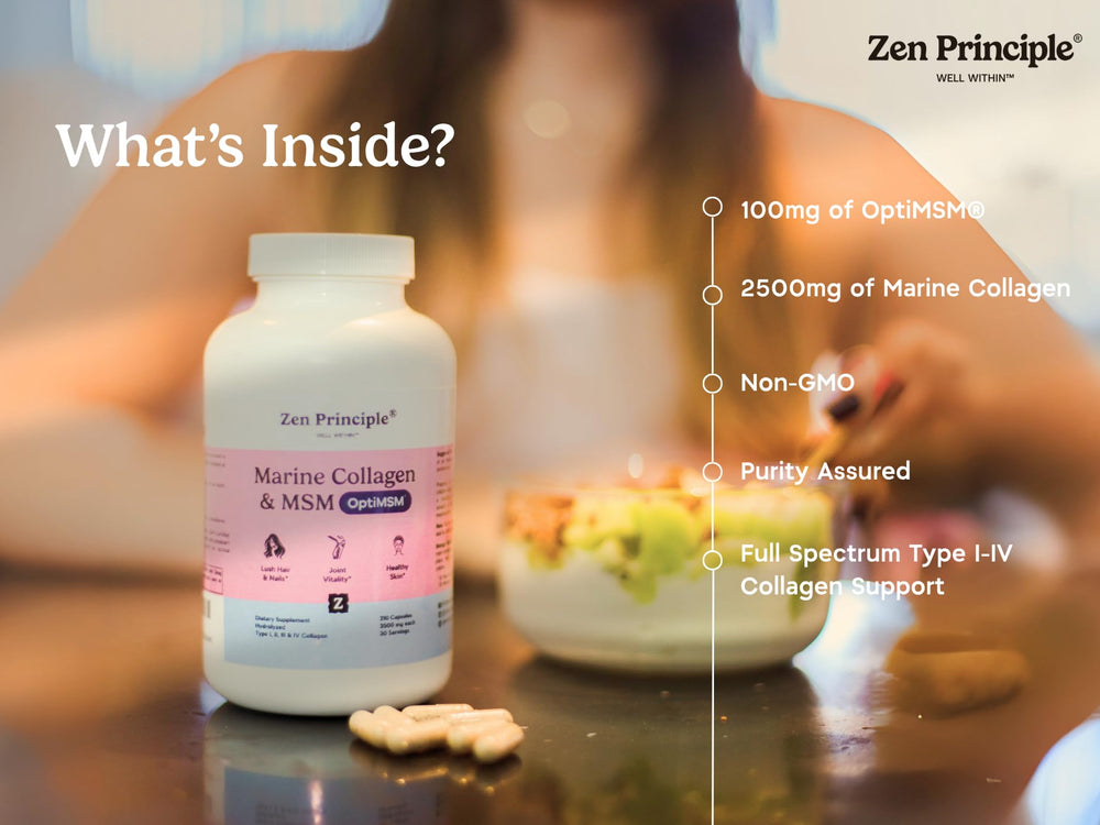 Zen Principle Seven capsules daily dose demonstrates easy routine integration
