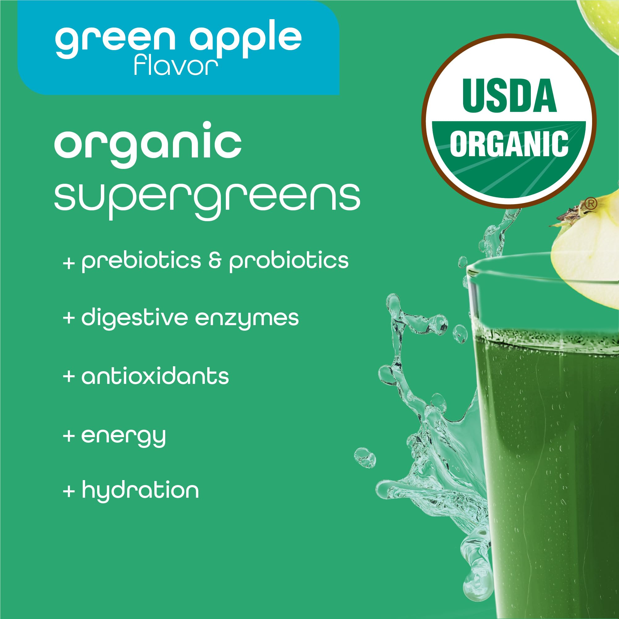 Zena Nutrition zero sugar organic ingredients for a clean daily routine.