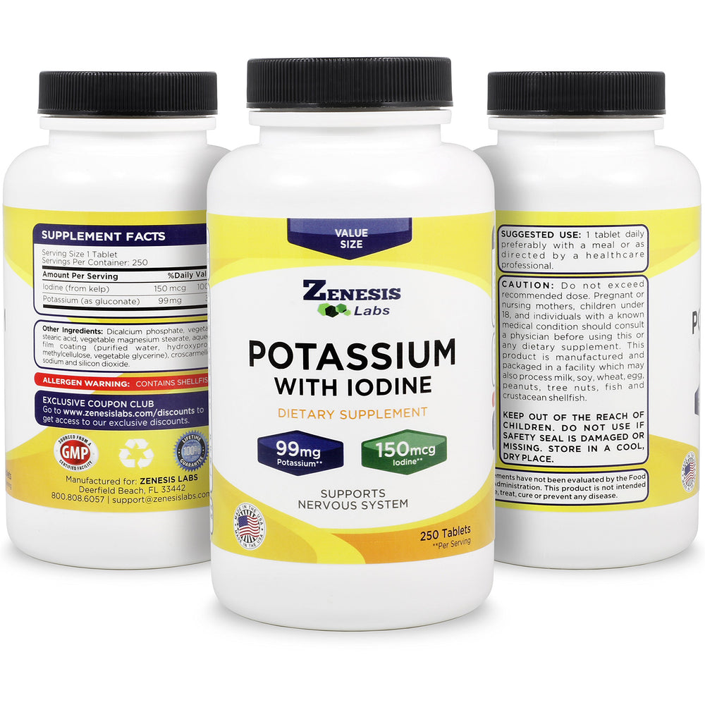 Zenesis Labs tablets pouring into hand, easy to portion into daily routine.