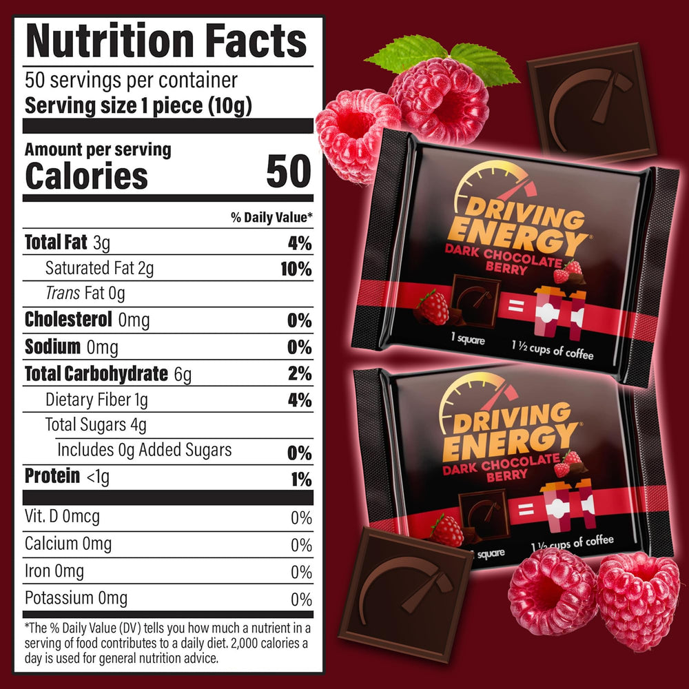 ZenEvo energy bite with semi-sweet chocolate piece, portable caffeine pick-me-up.