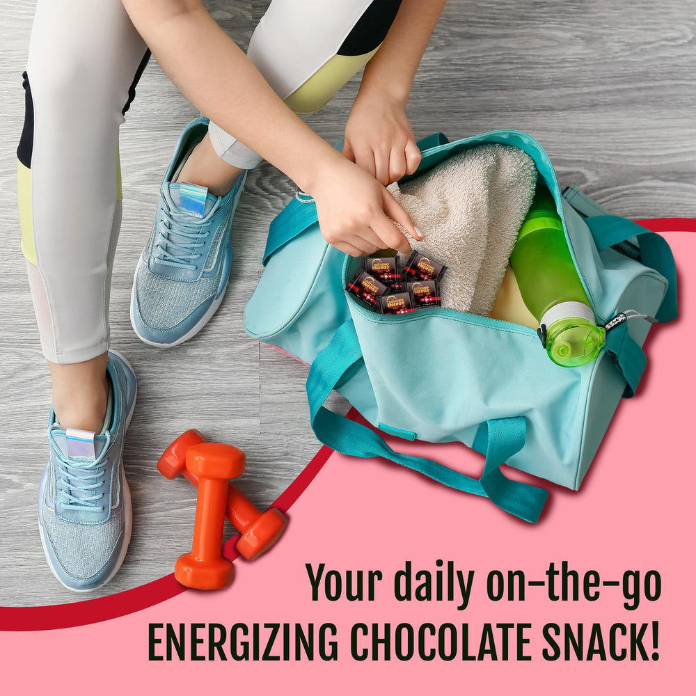 ZenEvo on-the-go energy snack in a wrap suitable for gym or travel.