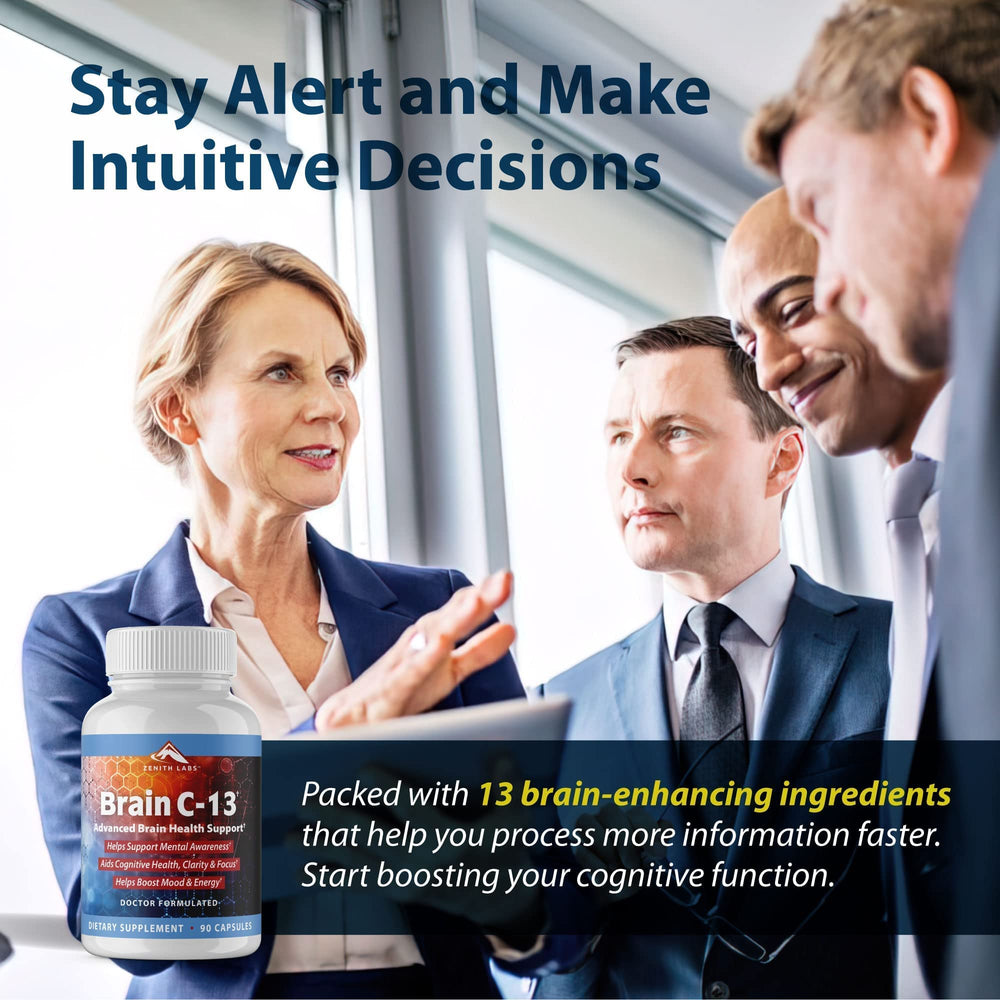 Daily routine setting with Brain C-13 as part of regimen