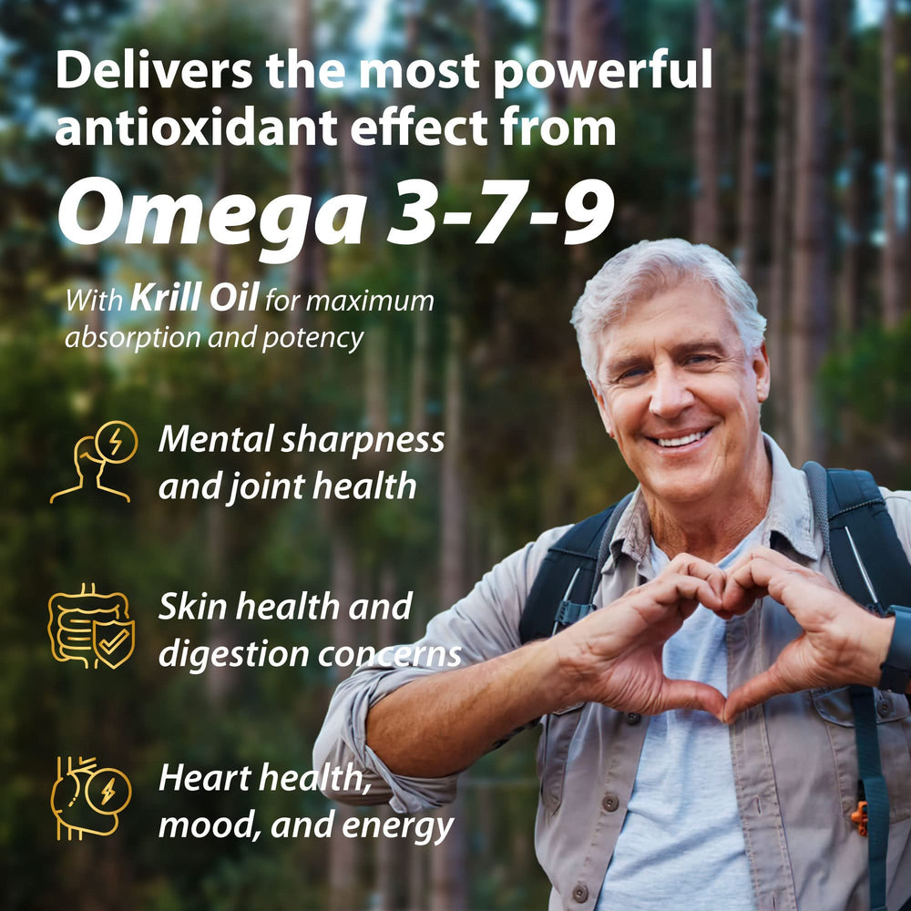 Zenith Labs Omega 379 flavorless capsules ready to swallow with water.