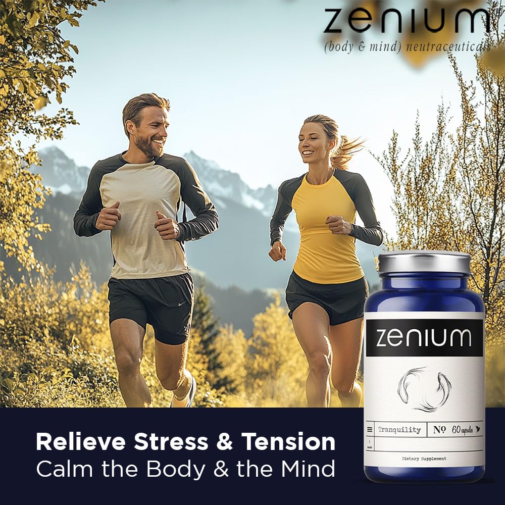 Zenium relaxed mind scene suggests calmer evenings and focused days.