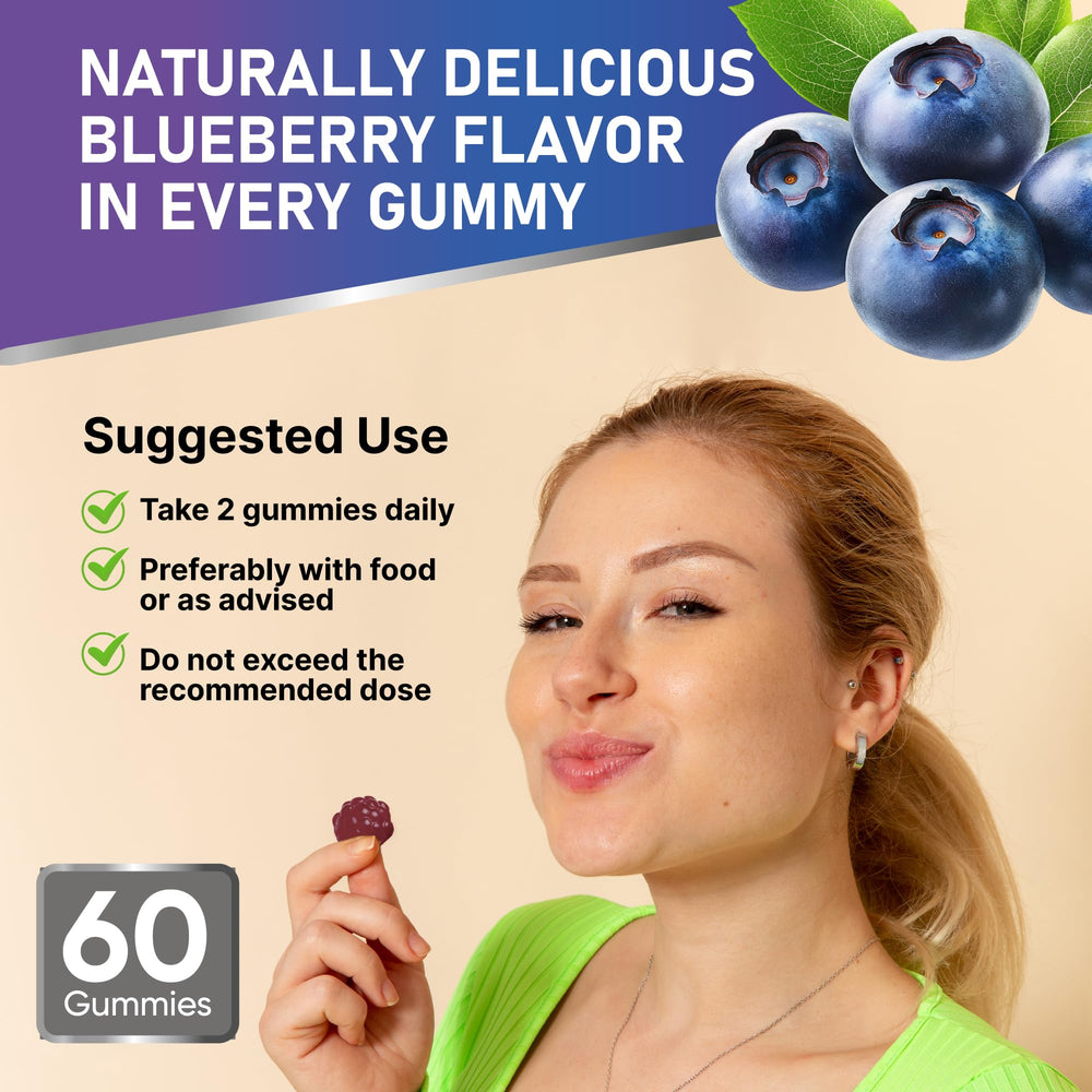 Back-of-bottle nutrition panel highlights immune support and balanced energy