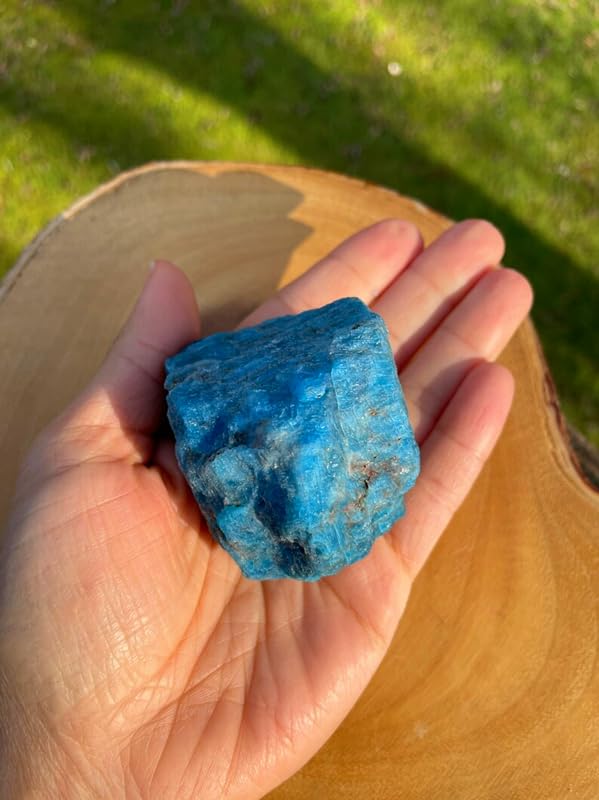 Gift-ready Zenkeeper Apatite crystal stone, perfect for crystal enthusiasts.