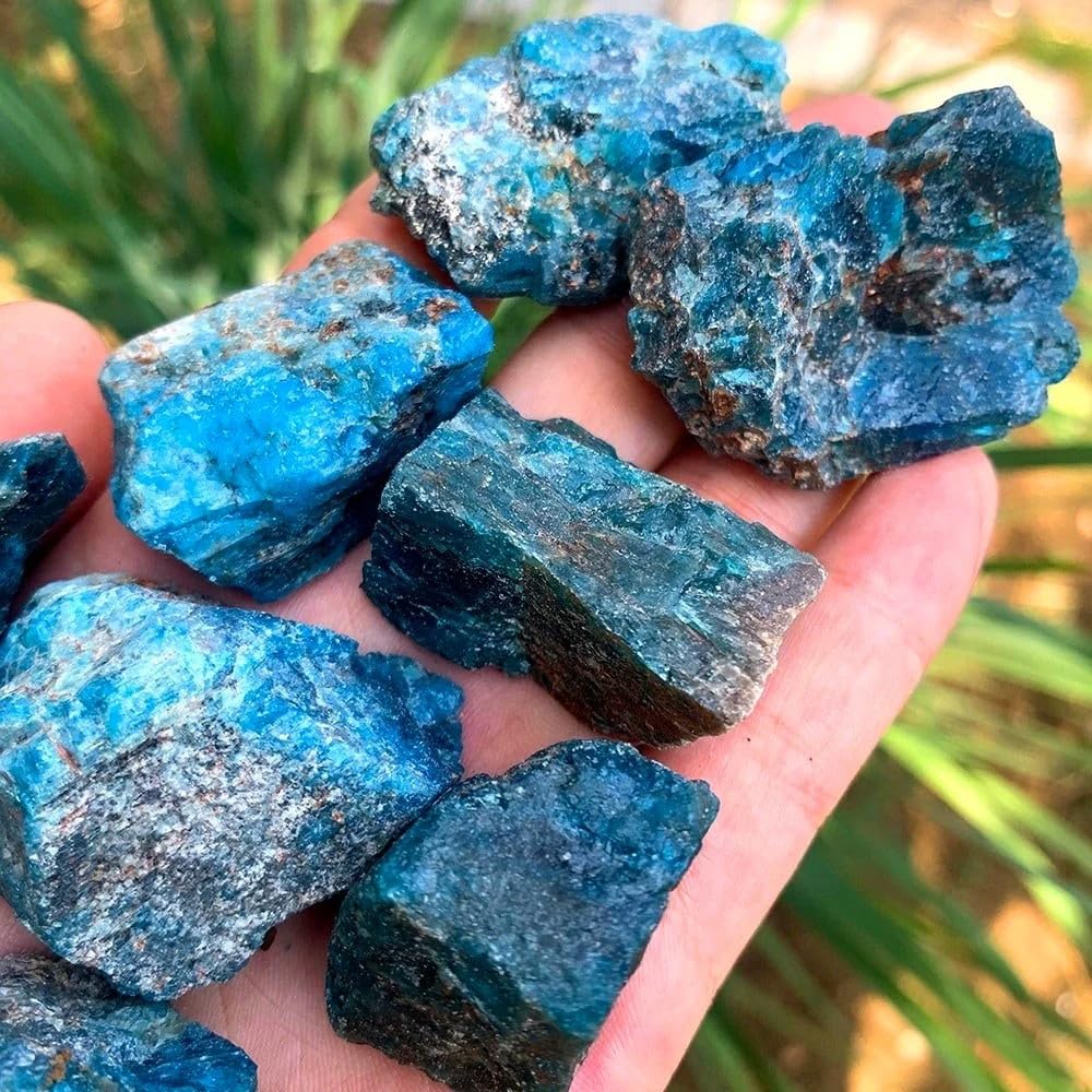 Zenkeeper Apatite stone designed for wire wrapping and decorative pendants.