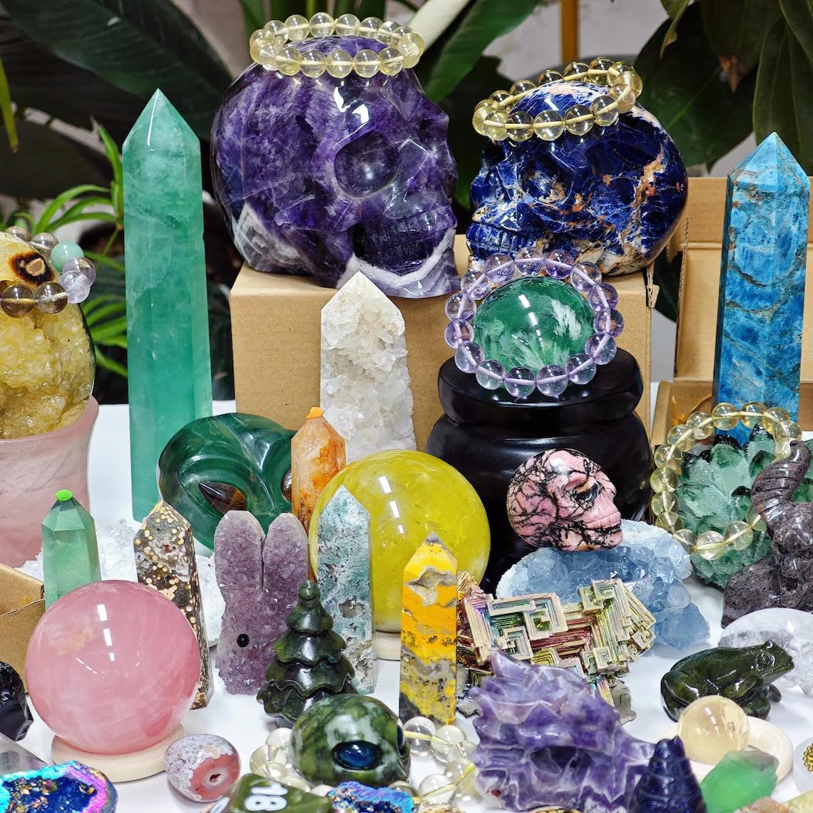 Zenkeeper crystal display for desk decor and mindful practice.