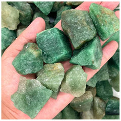 Zenkeeper Green Strawberry Crystal close-up highlights translucence ideal for meditation.