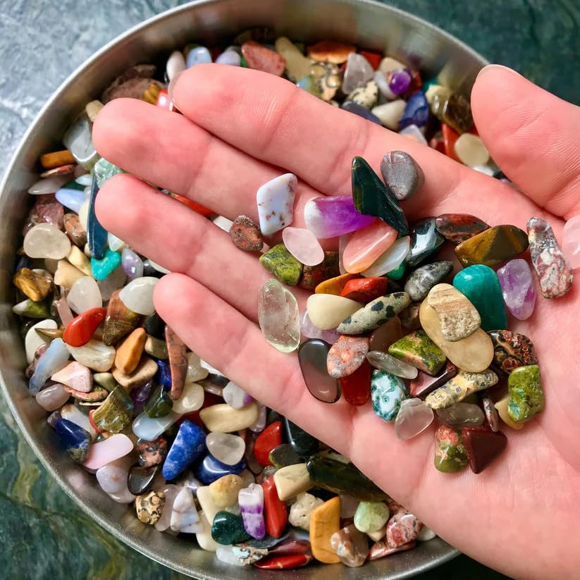Zenkeeper irregular quartz chips add natural texture to mosaics and art