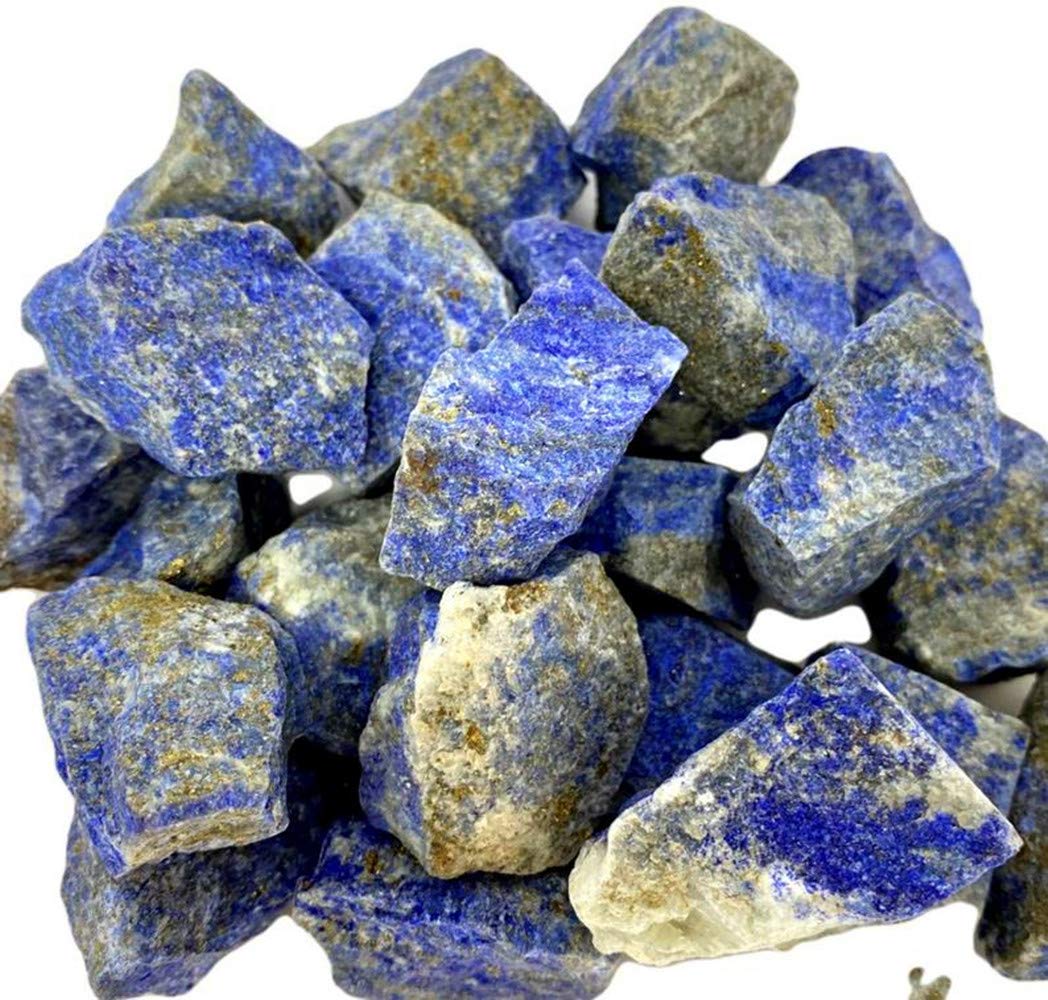Zenkeeper lapis lazuli raw stone close-up showing natural texture and color variation