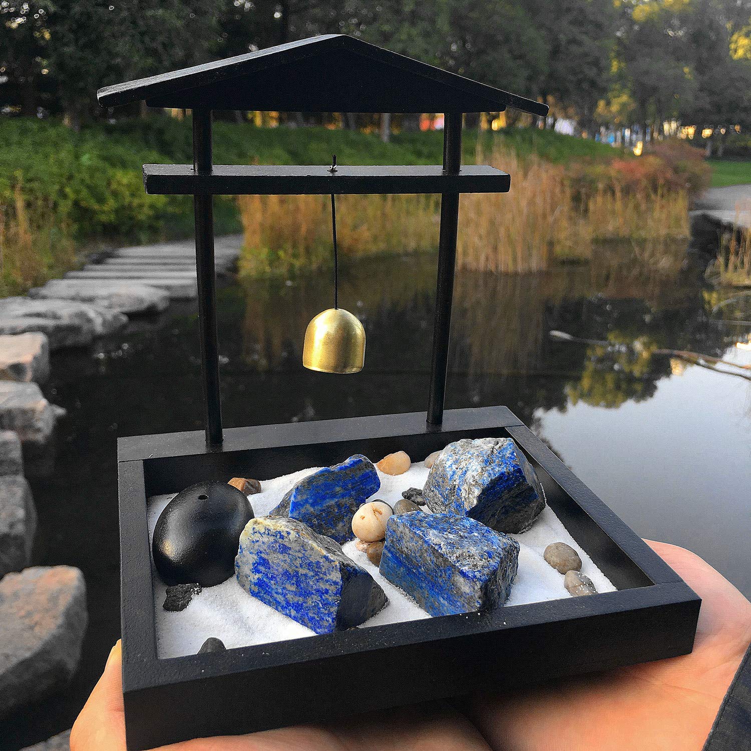 Zenkeeper lapis lazuli varied colors showcase natural blue hues for inspired projects