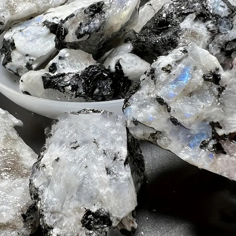 Zenkeeper Moonstone hand-selected high quality stones ready for cabbing and polishing