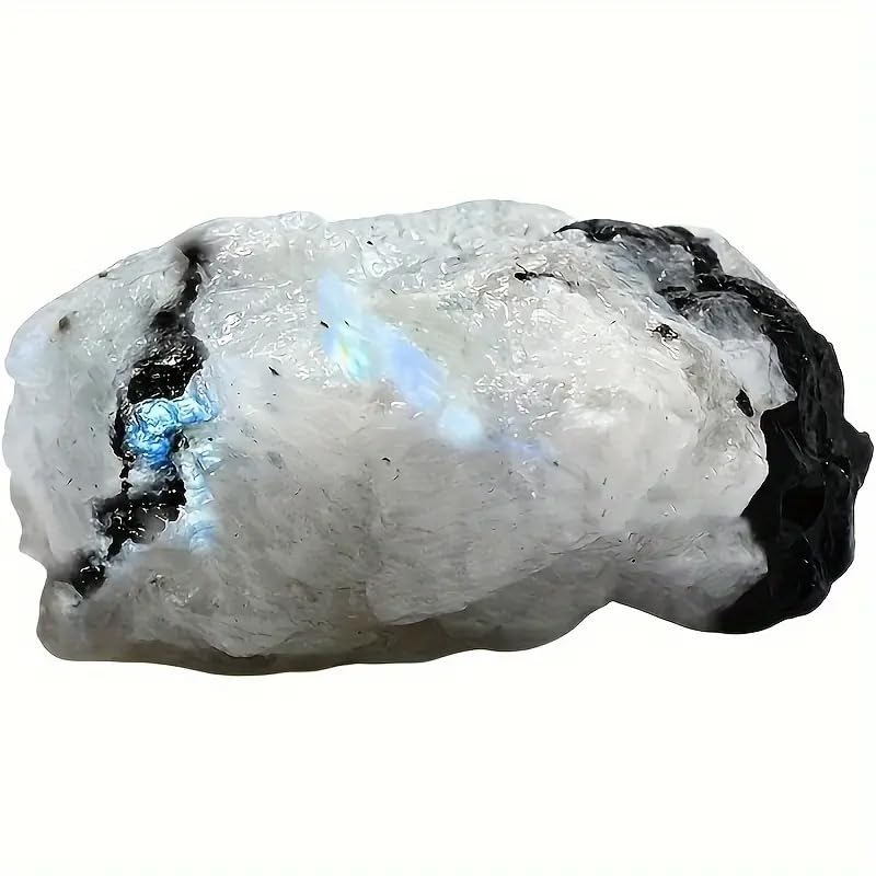 Zenkeeper Moonstone stones arranged for tumbling and polishing workflow