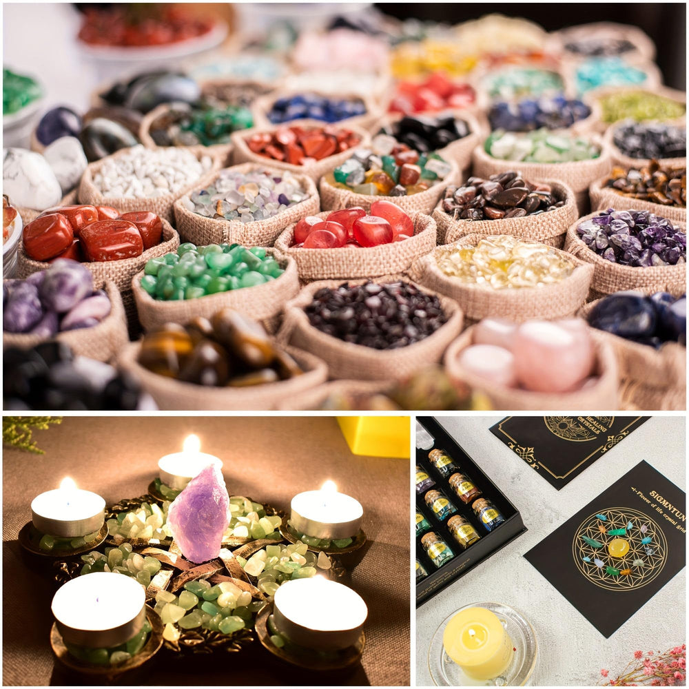 Zenkeeper quartz chips for candle making and DIY home decor