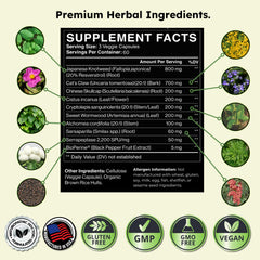 Zenmen Daily Tick Guard ingredients label with botanicals