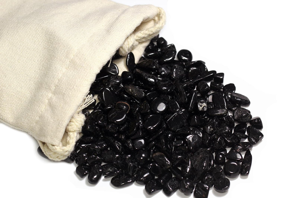ZenQ natural tourmaline chips for resin art and DIY jewelry.