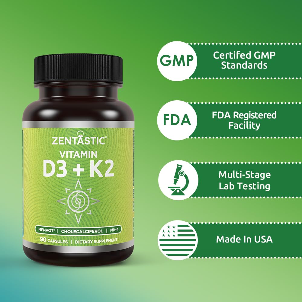 Zentastic bottle on a clean desk for daily use