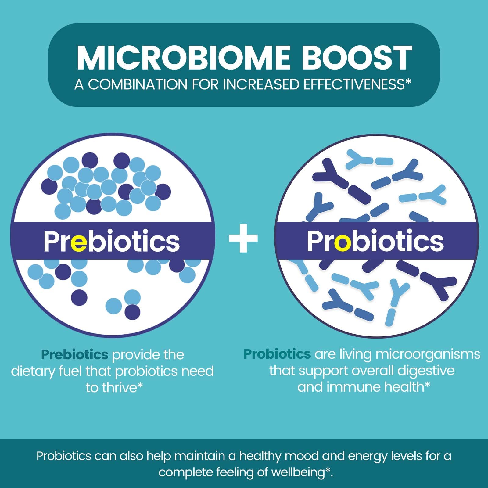 Zentastic Probiotics immune support scene, potential immune health benefits.