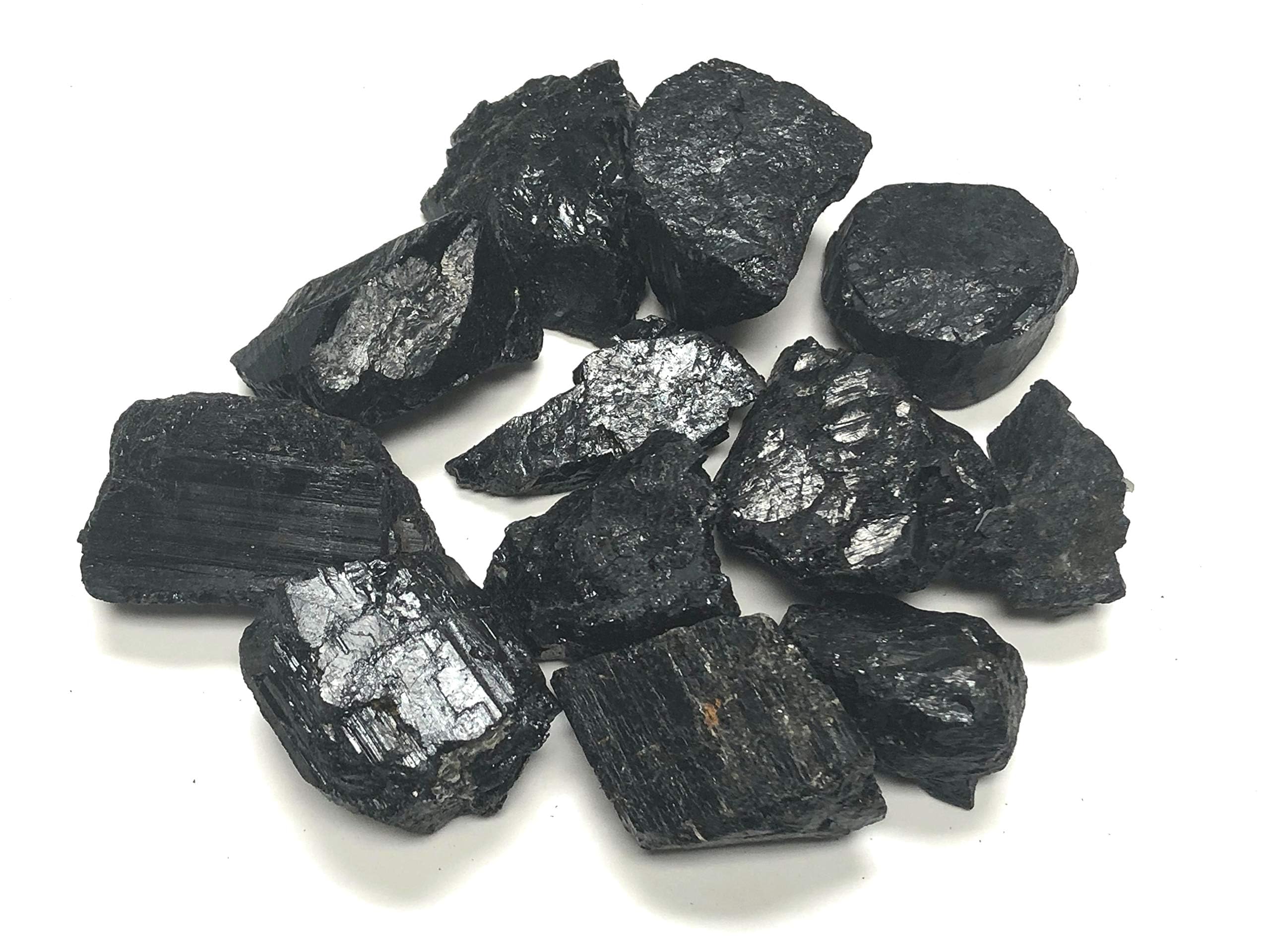 Zentron rough black tourmaline stones suitable for decoration