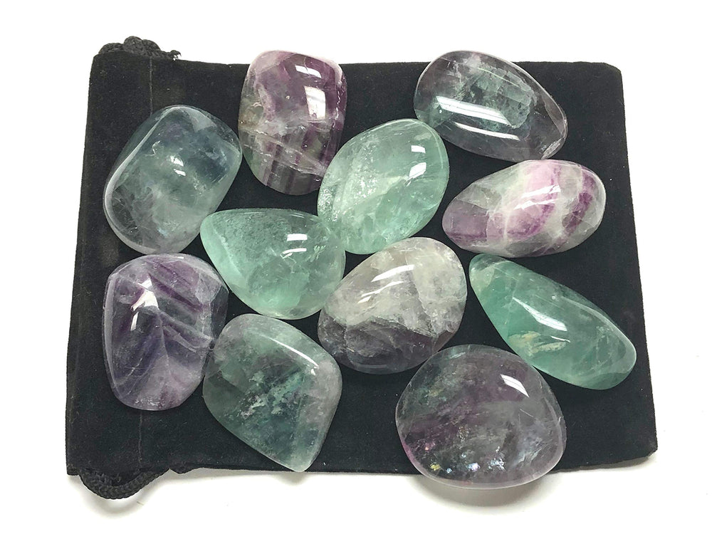 Zentron Crystal Collection fluorite suitable for cabbing, tumbling, and decorative display