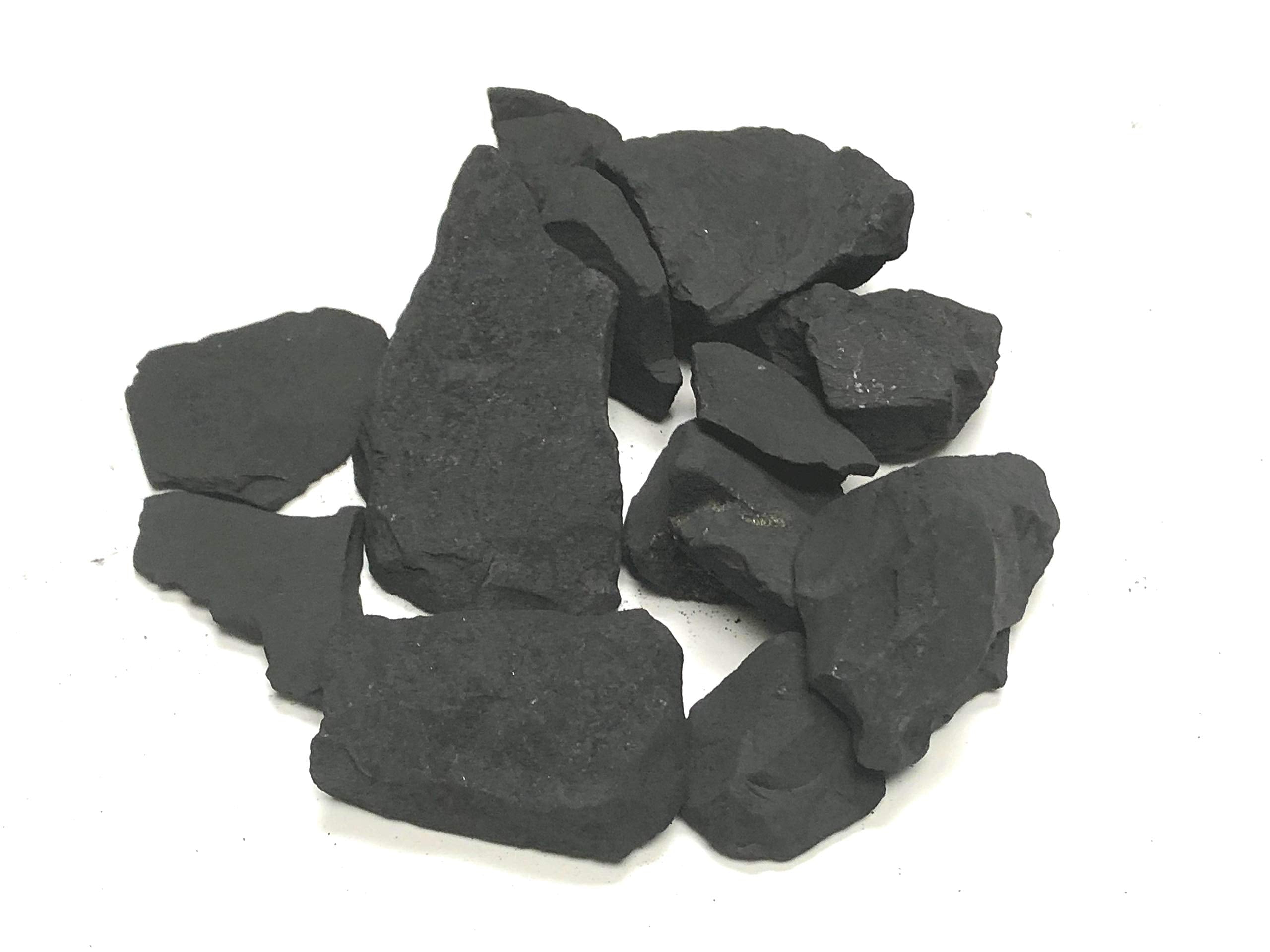 Zentron Crystal Collection rough shungite 1lb stones for meditation and display