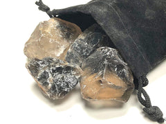 Natural rough Zentron Smoky Quartz shape ideal for lapidary and crafts